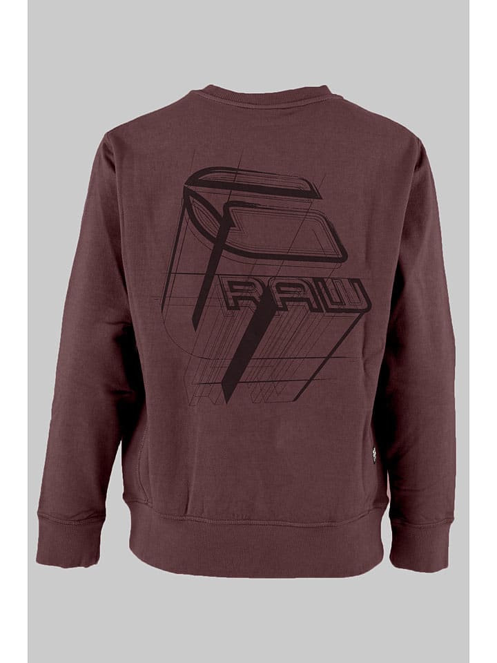 Detská mikina G-Star Bordeaux 4800892 Sweatshirt in Bordeaux - 2