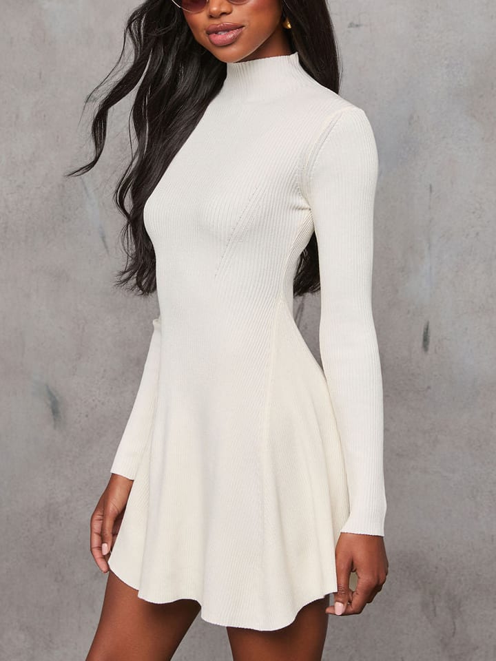 Šaty Milan Kiss Creme 2239466 Kleid in Creme - 2