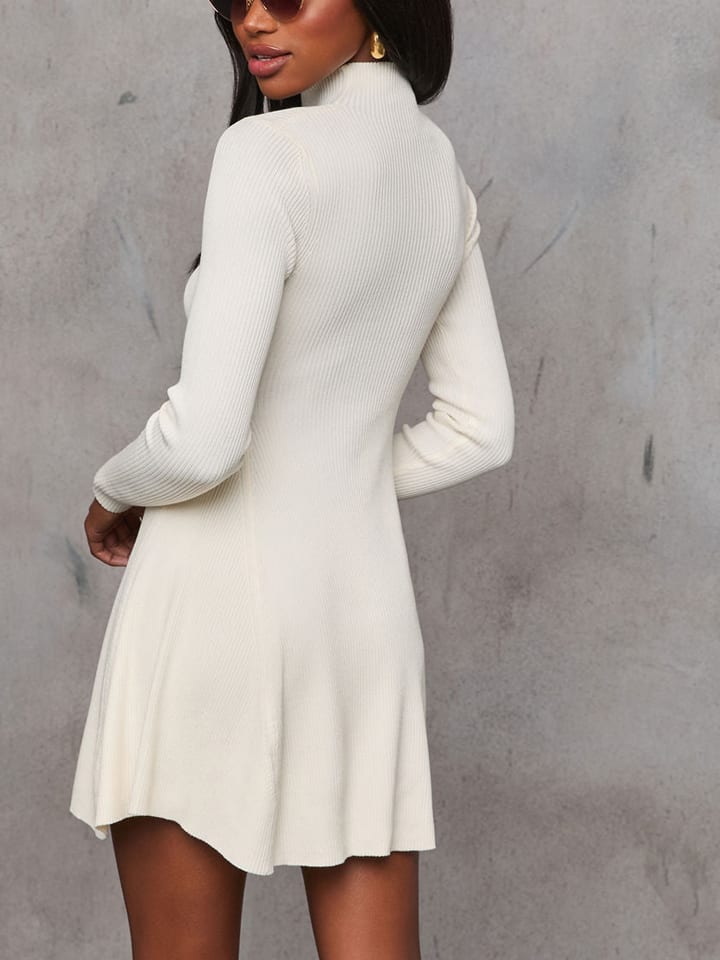 Šaty Milan Kiss Creme 2239466 Kleid in Creme - 3