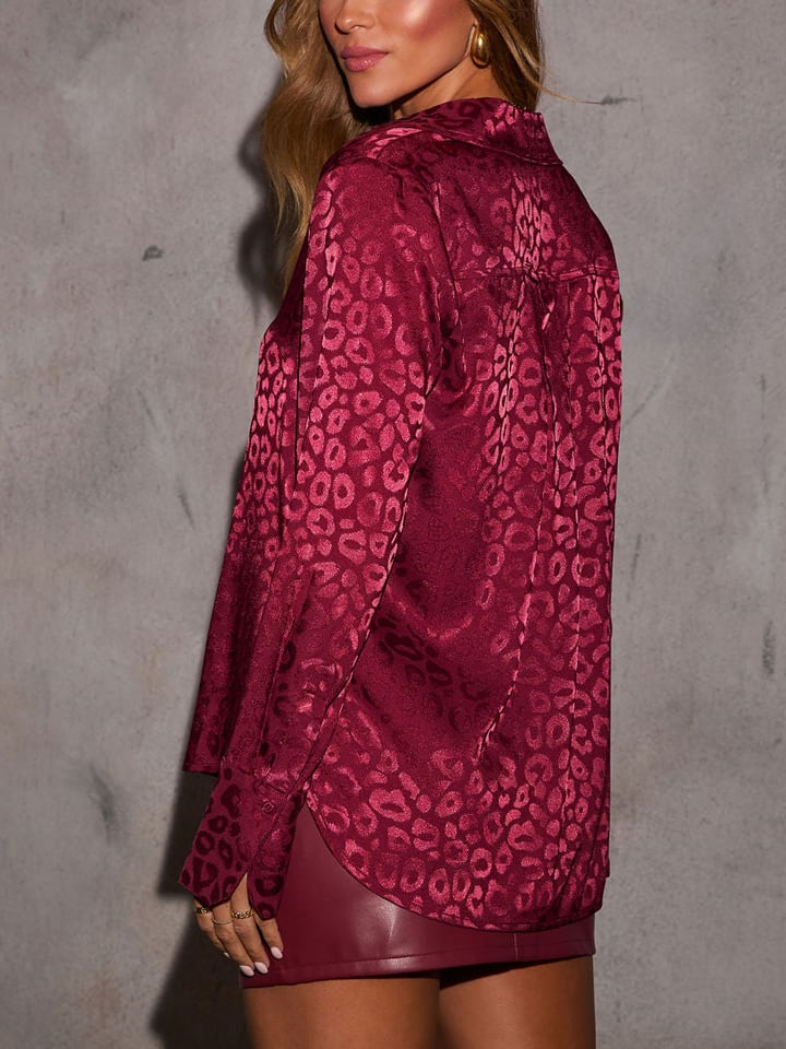 Milan Kiss Rot 991296 Bluse in Rot - 4