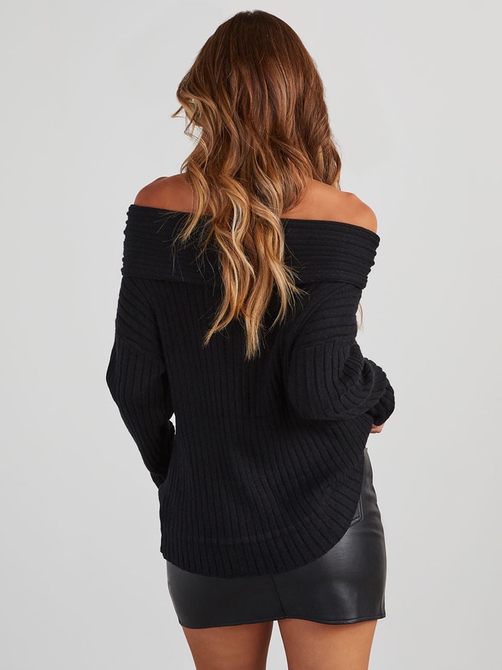 Sveter Milan Kiss Schwarz 7274408 Pullover in Schwarz - 3