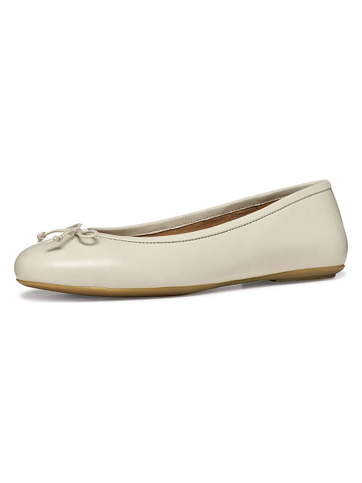 Geox Creme 6025496 Leder-Ballerinas "Palmaria" in Creme - 2