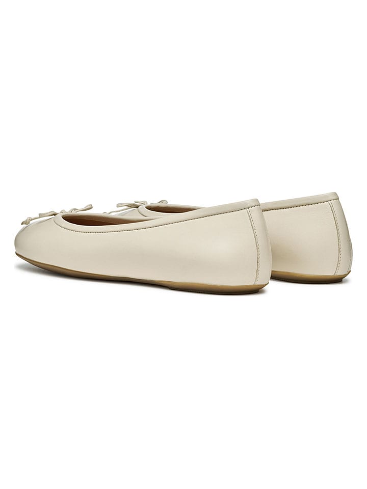Geox Creme 6025496 Leder-Ballerinas "Palmaria" in Creme - 4