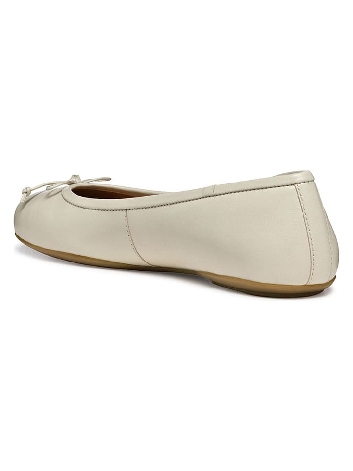 Geox Creme 6025496 Leder-Ballerinas "Palmaria" in Creme - 6