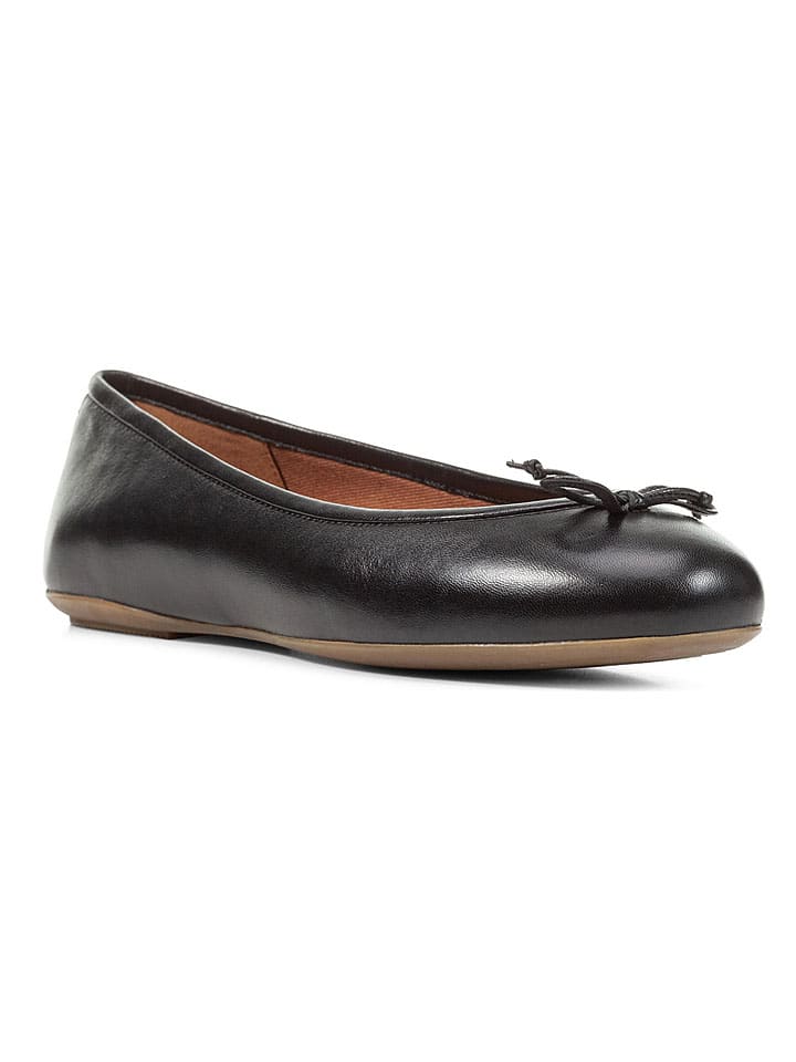 Geox Schwarz 7012067 Leder-Ballerinas "Palmaria" in Schwarz - 3