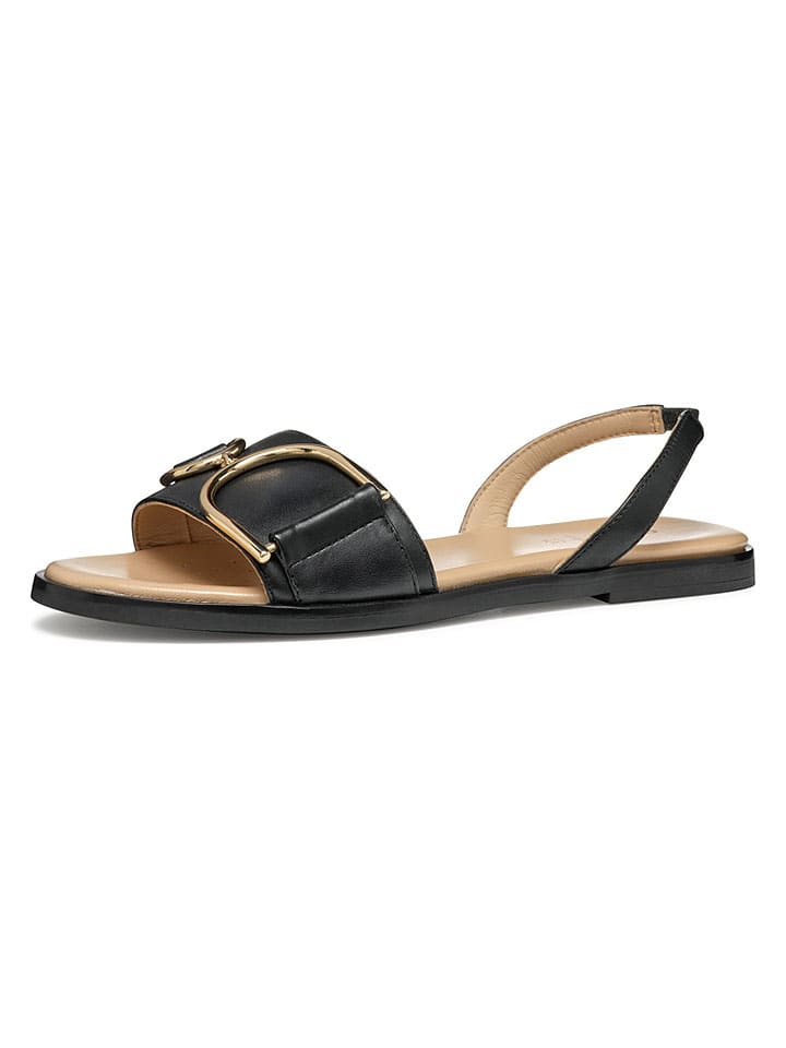 Sandále Geox Schwarz 7954348 Leder-Sandalen "Naileen" in Schwarz - 2