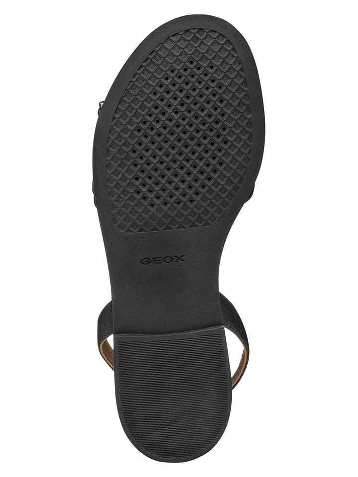 Sandále Geox Schwarz 7954348 Leder-Sandalen "Naileen" in Schwarz - 9
