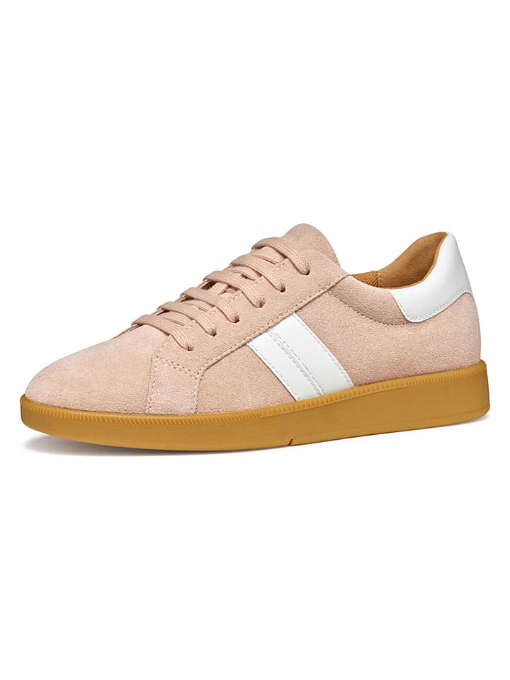 Tenisky Geox Beige/ Weiß 3453108 Leder-Sneakers "Meleda" in Beige/ Weiß - 2