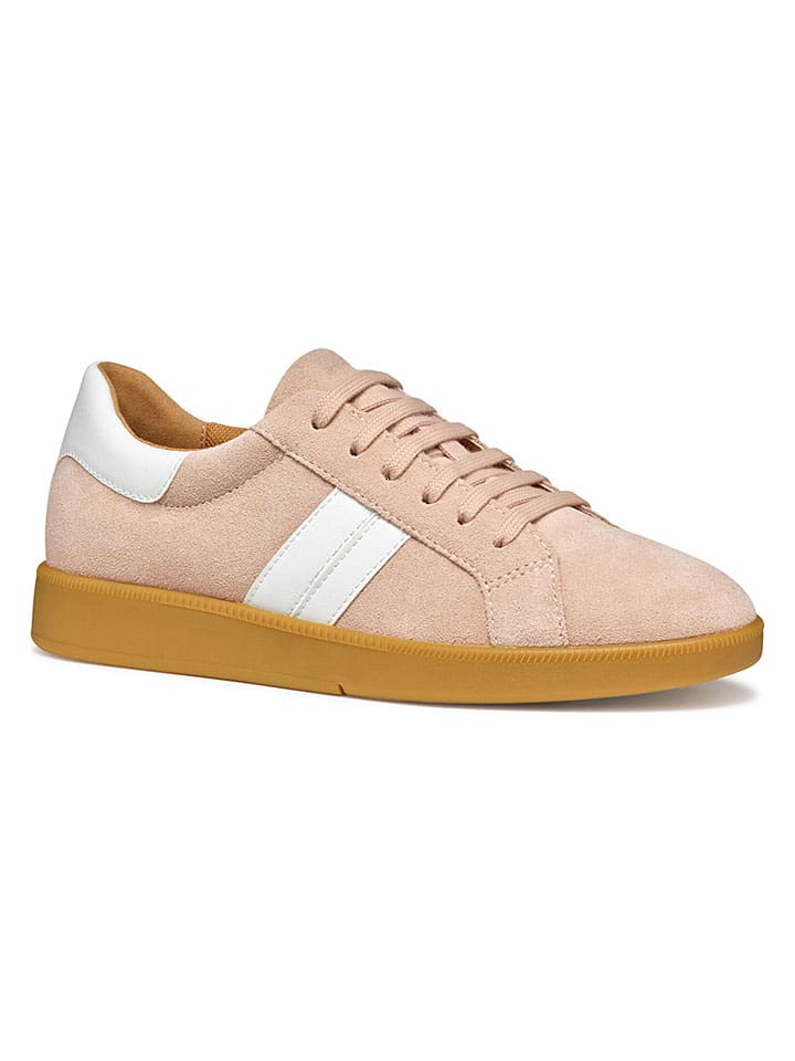 Tenisky Geox Beige/ Weiß 3453108 Leder-Sneakers "Meleda" in Beige/ Weiß - 5