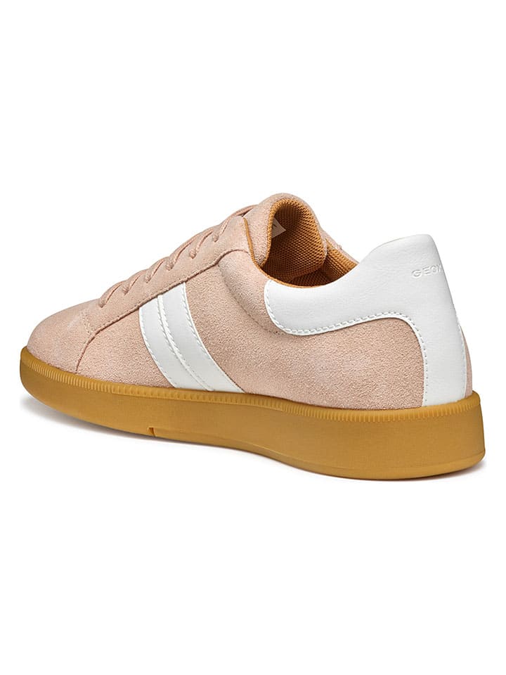 Tenisky Geox Beige/ Weiß 3453108 Leder-Sneakers "Meleda" in Beige/ Weiß - 6