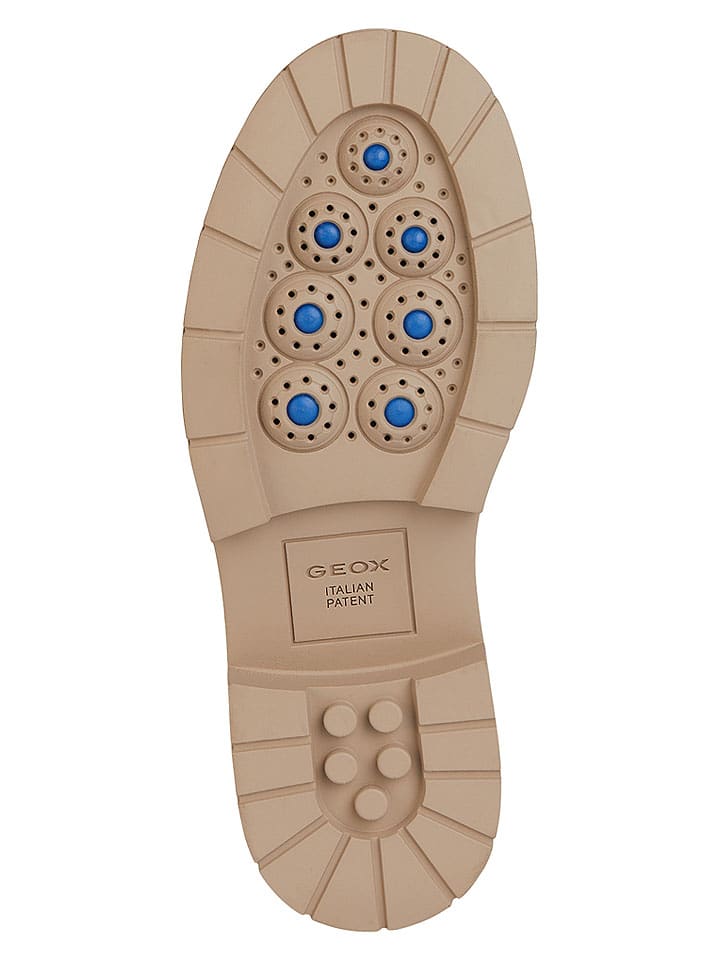 Geox Beige 8109842 Leder-Mokassins "Spherica EC7" in Beige - 6