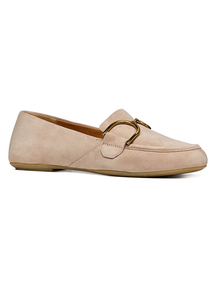 Geox Beige 3892759 Leder-Slipper "Palmaria" in Beige - 2