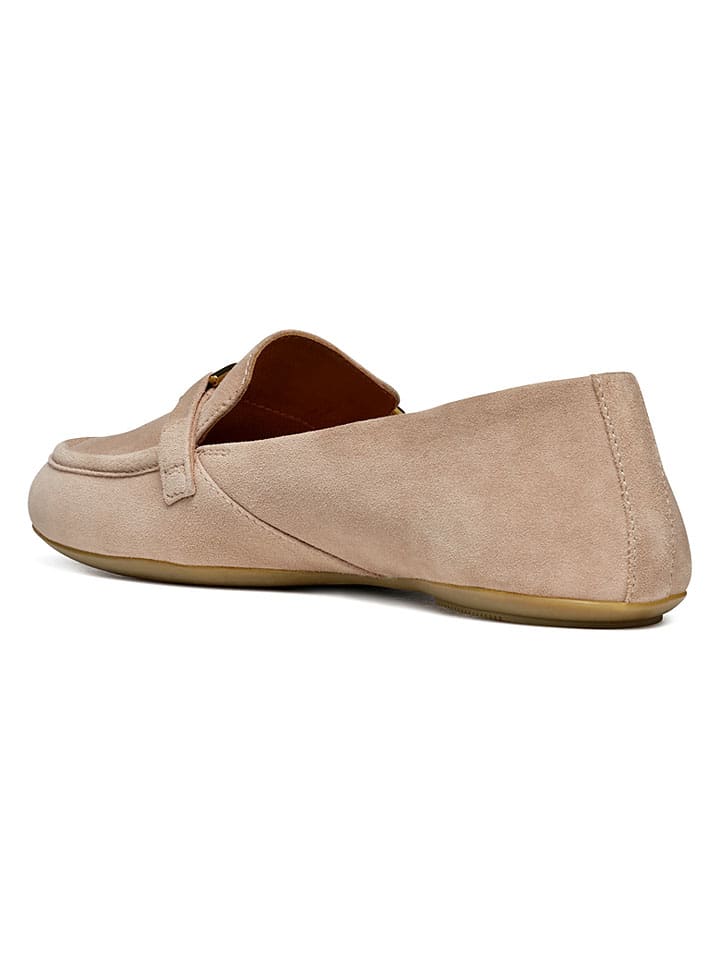 Geox Beige 3892759 Leder-Slipper "Palmaria" in Beige - 3