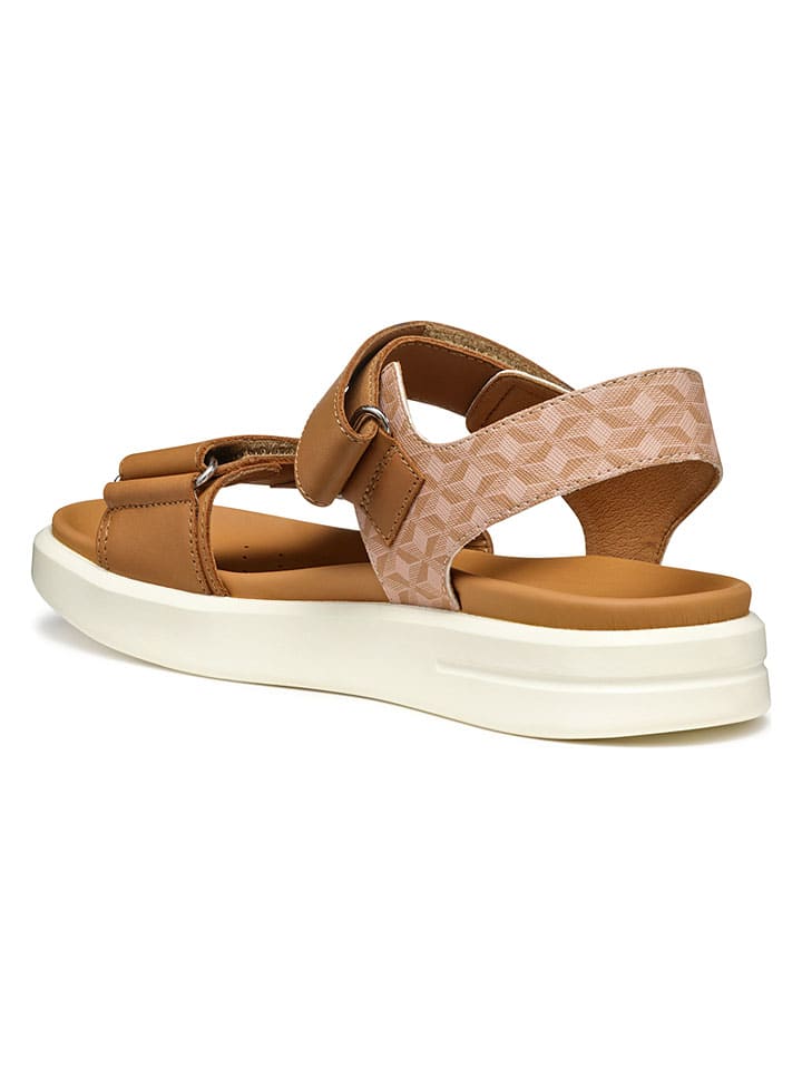 Sandále Geox Hellbraun 5501499 Sandalen "Xand 2S" in Hellbraun - 6