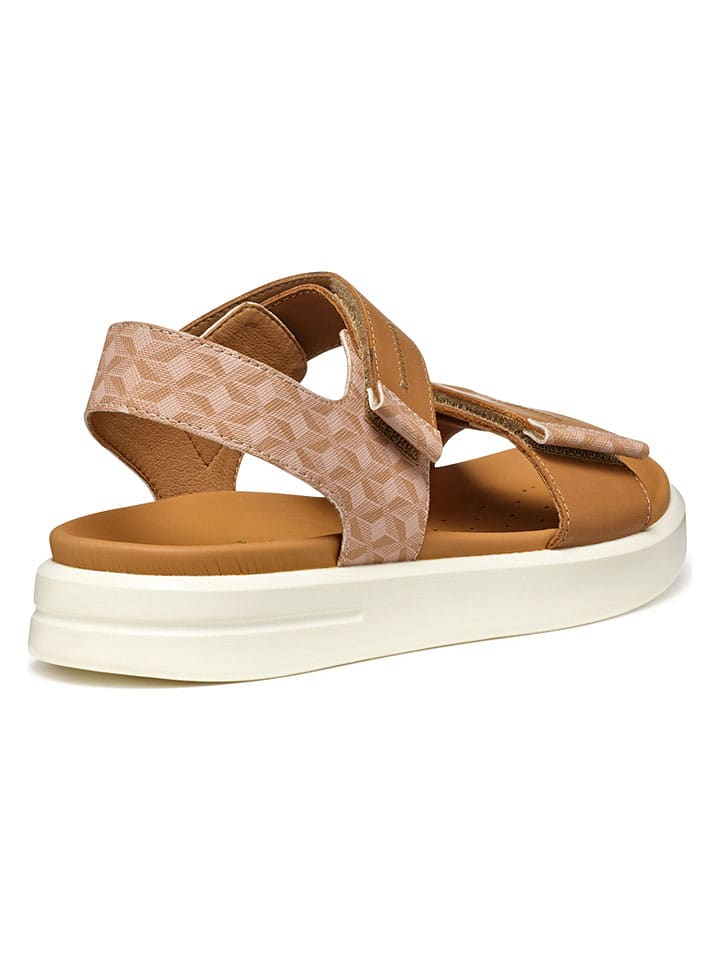 Sandále Geox Hellbraun 5501499 Sandalen "Xand 2S" in Hellbraun - 7
