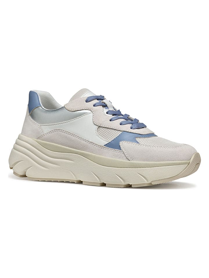 Tenisky Geox Beige/ Blau 2316657 Sneakers "Diamanta" in Beige/ Blau - 2