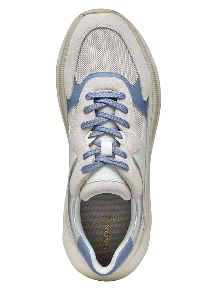 Tenisky Geox Beige/ Blau 2316657 Sneakers "Diamanta" in Beige/ Blau - 5