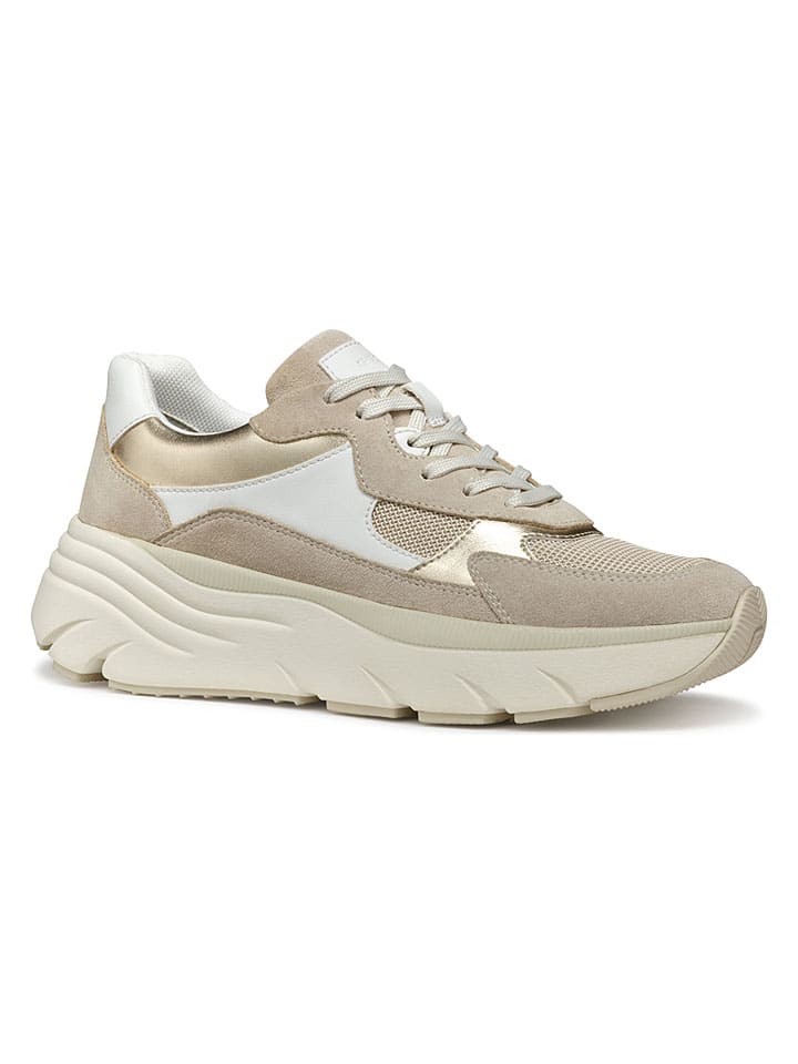 Tenisky Geox Beige 6167868 Sneakers "Diamanta" in Beige - 3