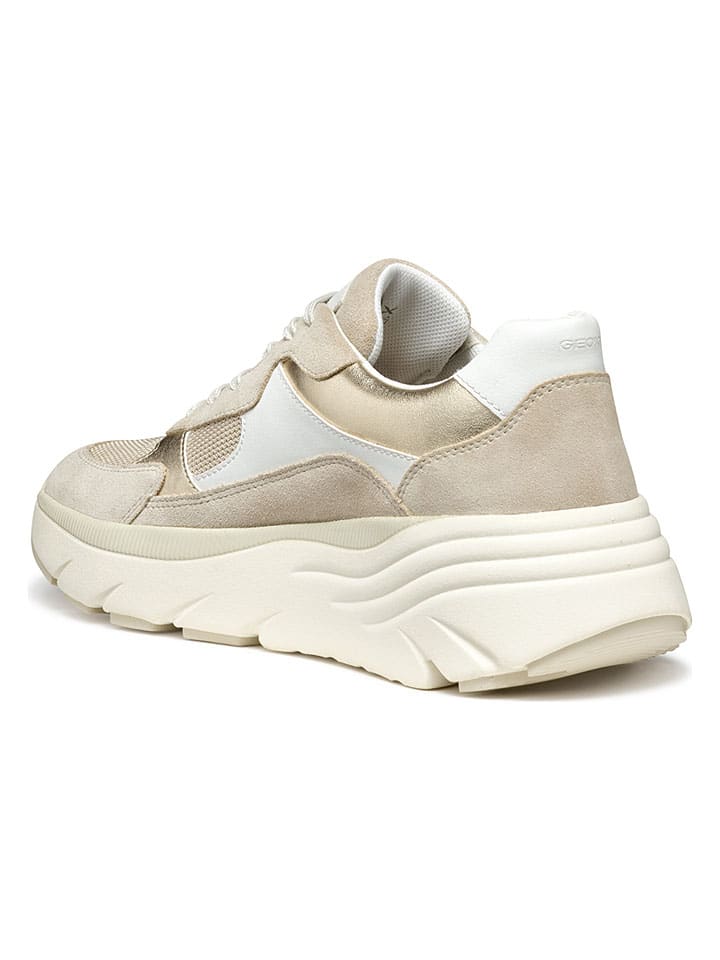 Tenisky Geox Beige 6167868 Sneakers "Diamanta" in Beige - 4