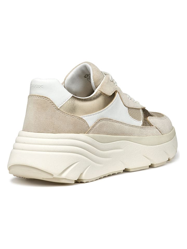 Tenisky Geox Beige 6167868 Sneakers "Diamanta" in Beige - 5