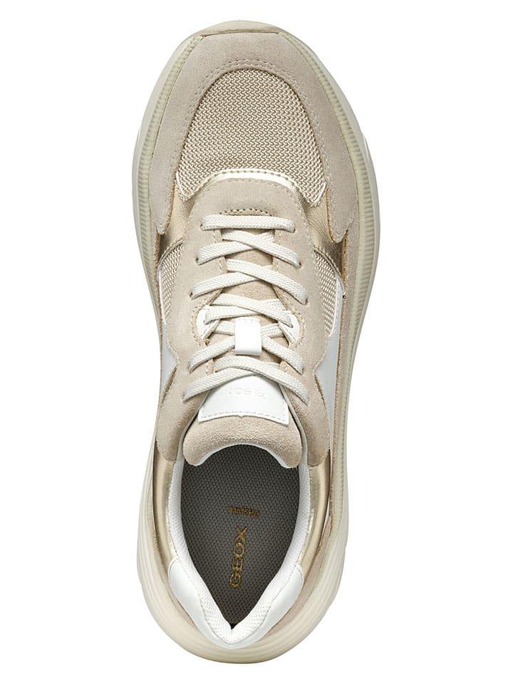 Tenisky Geox Beige 6167868 Sneakers "Diamanta" in Beige - 6