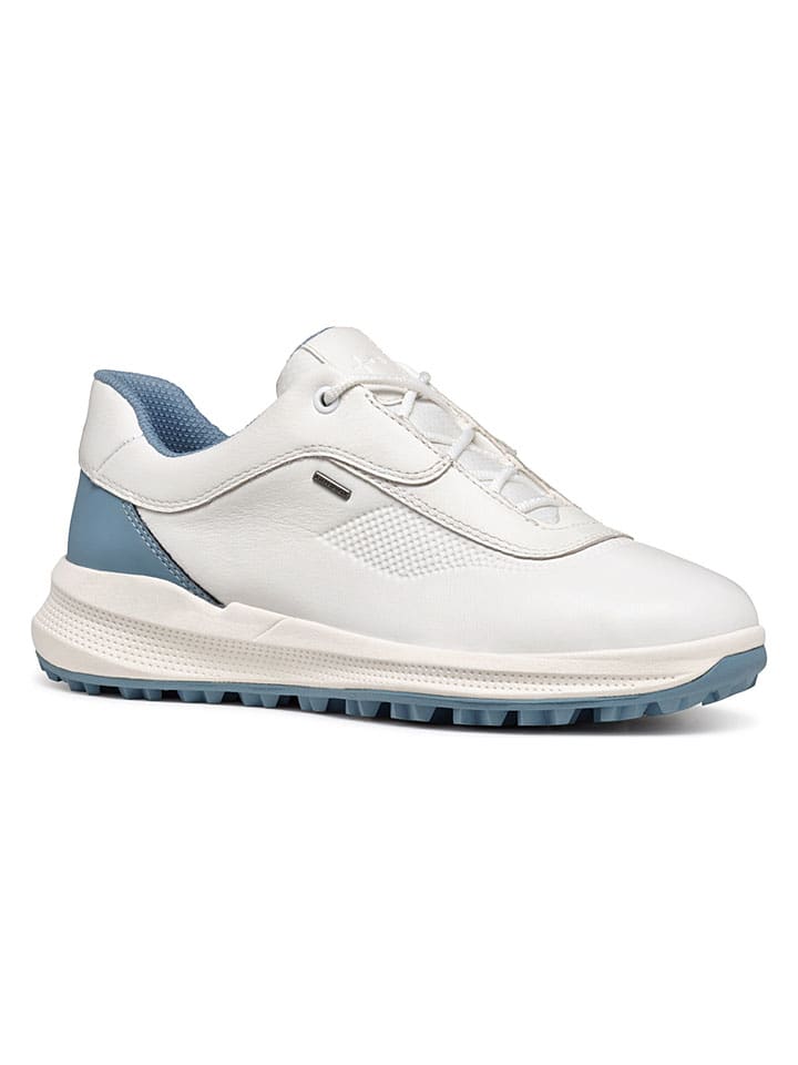 Tenisky Geox Weiß/ Blau 6024694 Leder-Sneakers "PG1X" in Weiß/ Blau - 2