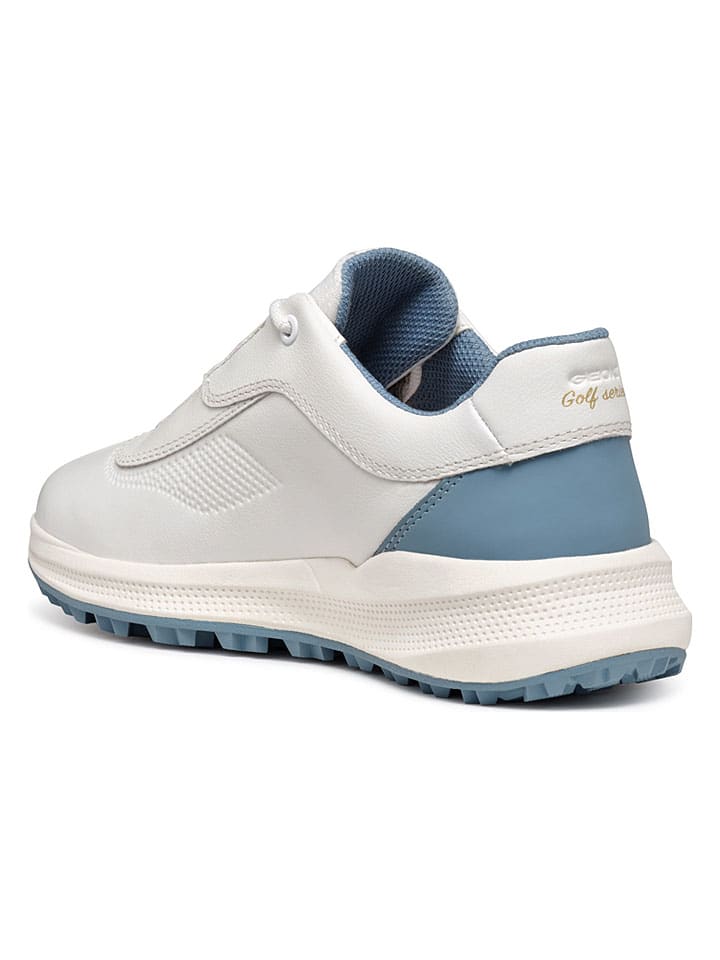 Tenisky Geox Weiß/ Blau 6024694 Leder-Sneakers "PG1X" in Weiß/ Blau - 3