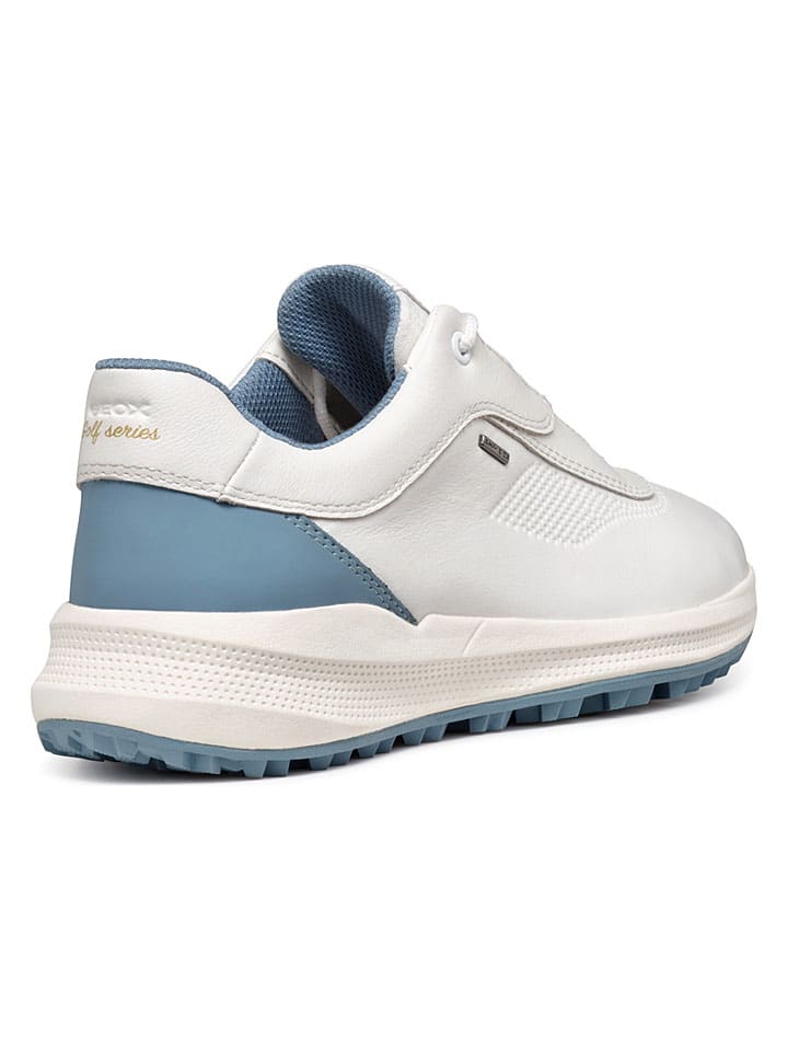 Tenisky Geox Weiß/ Blau 6024694 Leder-Sneakers "PG1X" in Weiß/ Blau - 4