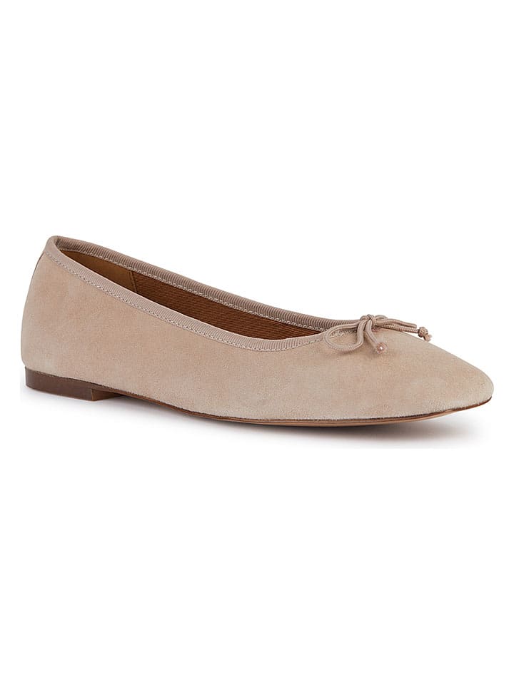 Geox Beige 6908777 Leder-Ballerinas "Marsilea" in Beige - 3
