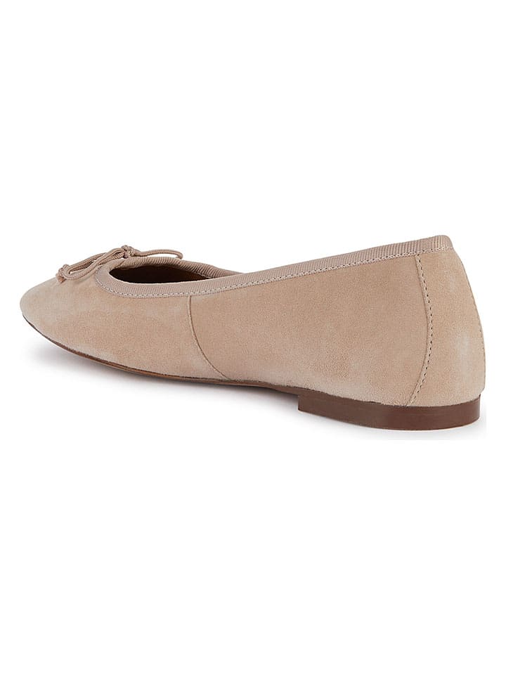 Geox Beige 6908777 Leder-Ballerinas "Marsilea" in Beige - 4
