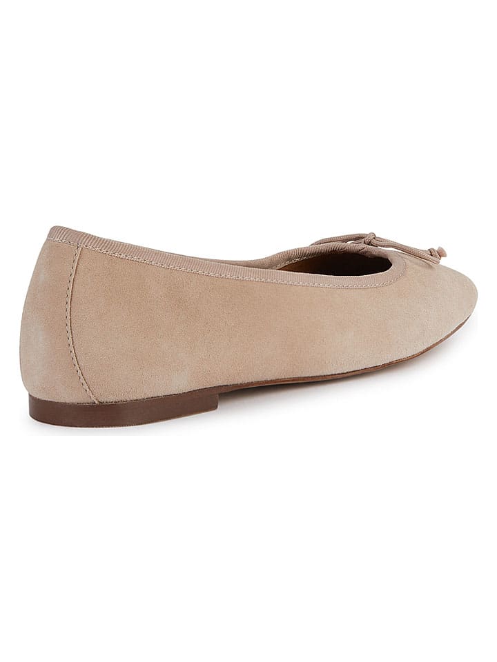 Geox Beige 6908777 Leder-Ballerinas "Marsilea" in Beige - 5