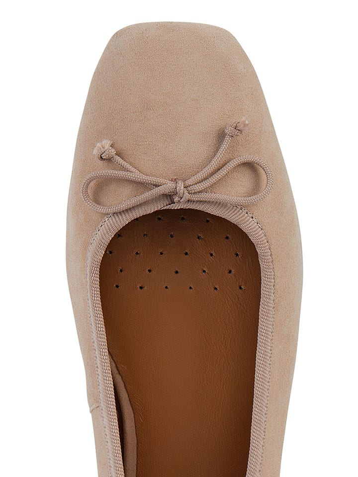 Geox Beige 6908777 Leder-Ballerinas "Marsilea" in Beige - 8