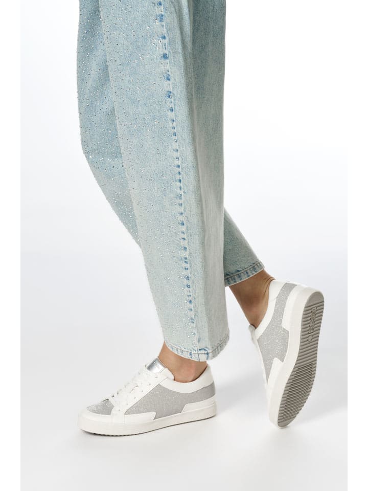 Tenisky Geox Creme/ Grau 3937358 Sneakers "Blomiee" in Creme/ Grau - 10