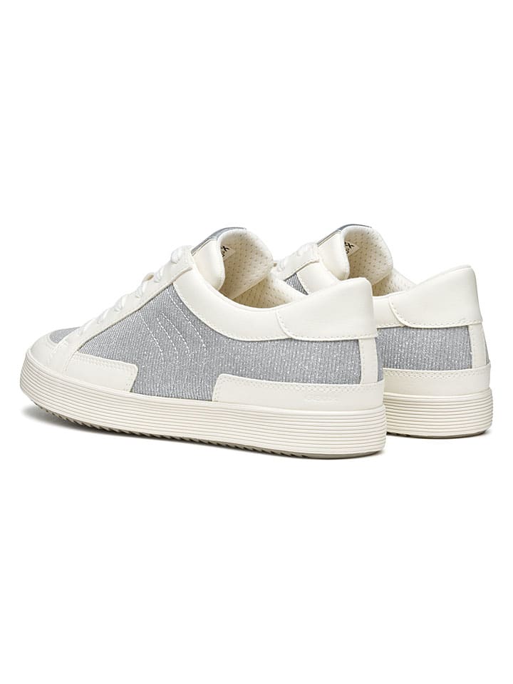 Tenisky Geox Creme/ Grau 3937358 Sneakers "Blomiee" in Creme/ Grau - 4