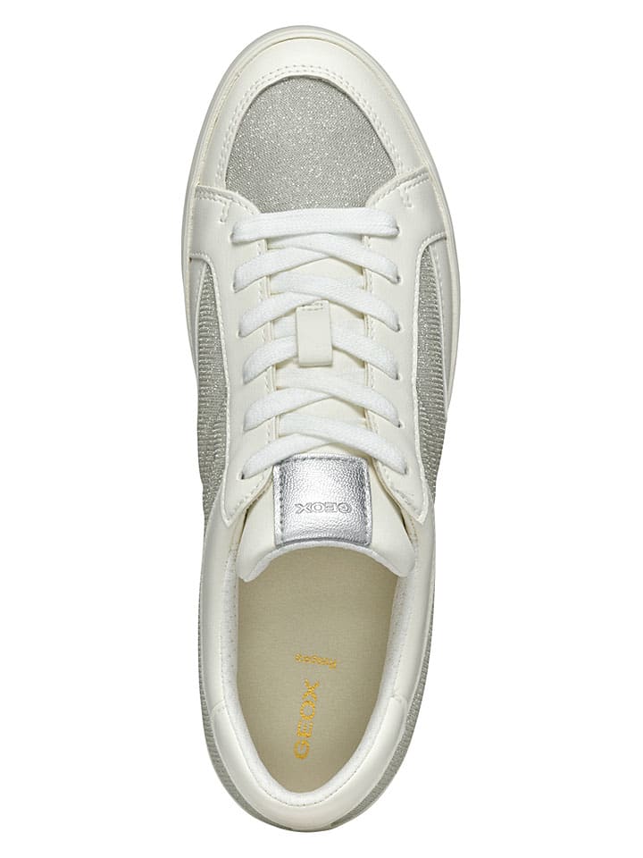 Tenisky Geox Creme/ Grau 3937358 Sneakers "Blomiee" in Creme/ Grau - 8