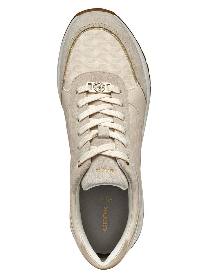 Tenisky Geox Beige 7366347 Sneakers "Desya" in Beige - 8