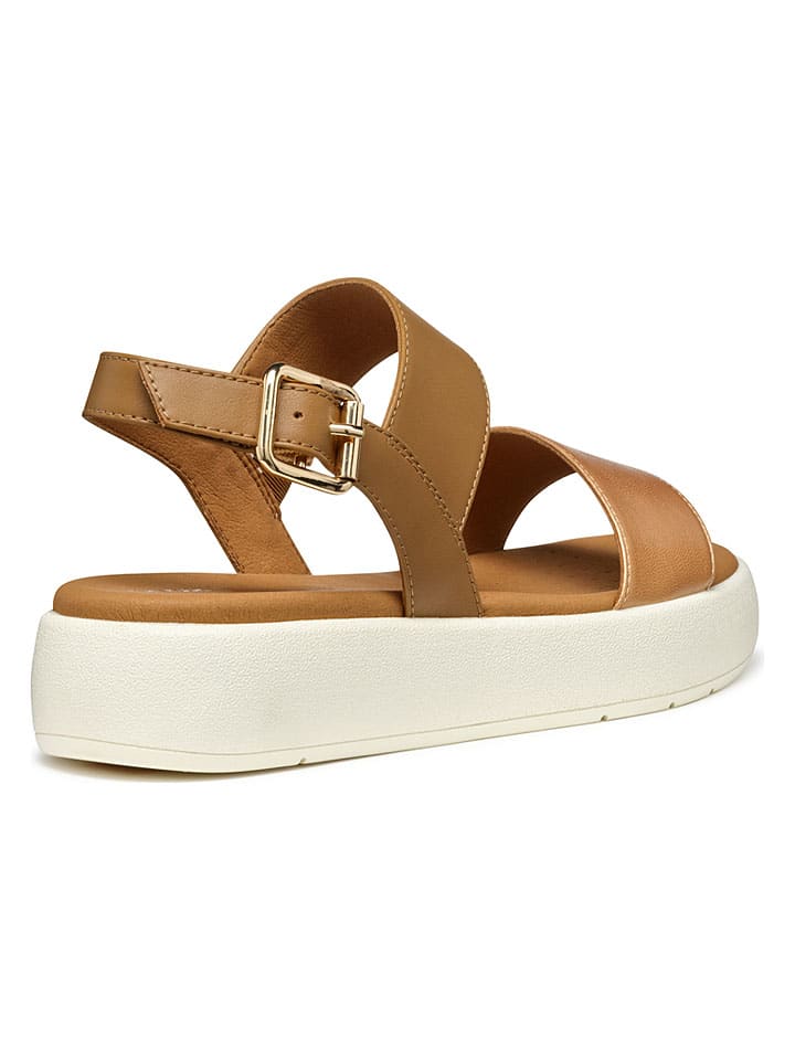 Sandále Geox Hellbraun 429900 Sandalen "Camalei" in Hellbraun - 7