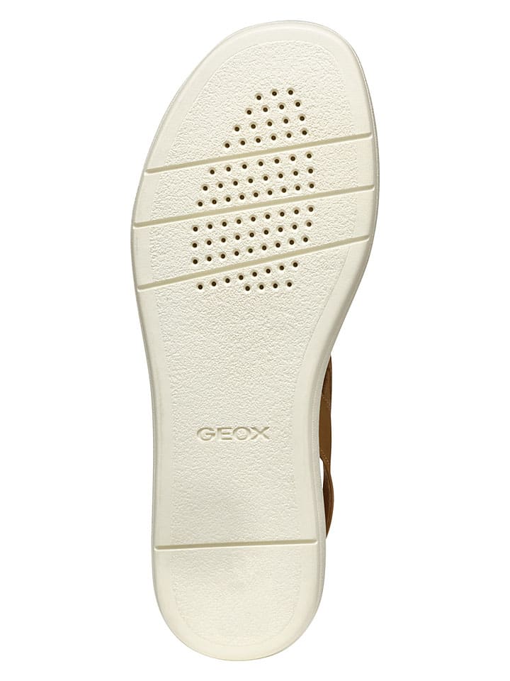 Sandále Geox Hellbraun 429900 Sandalen "Camalei" in Hellbraun - 9