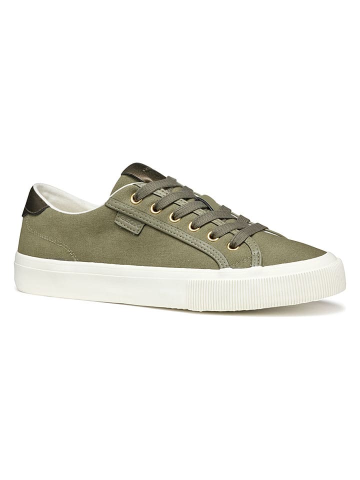 Tenisky Geox Khaki 2025525 Sneakers "Emmeleny" in Khaki - 2