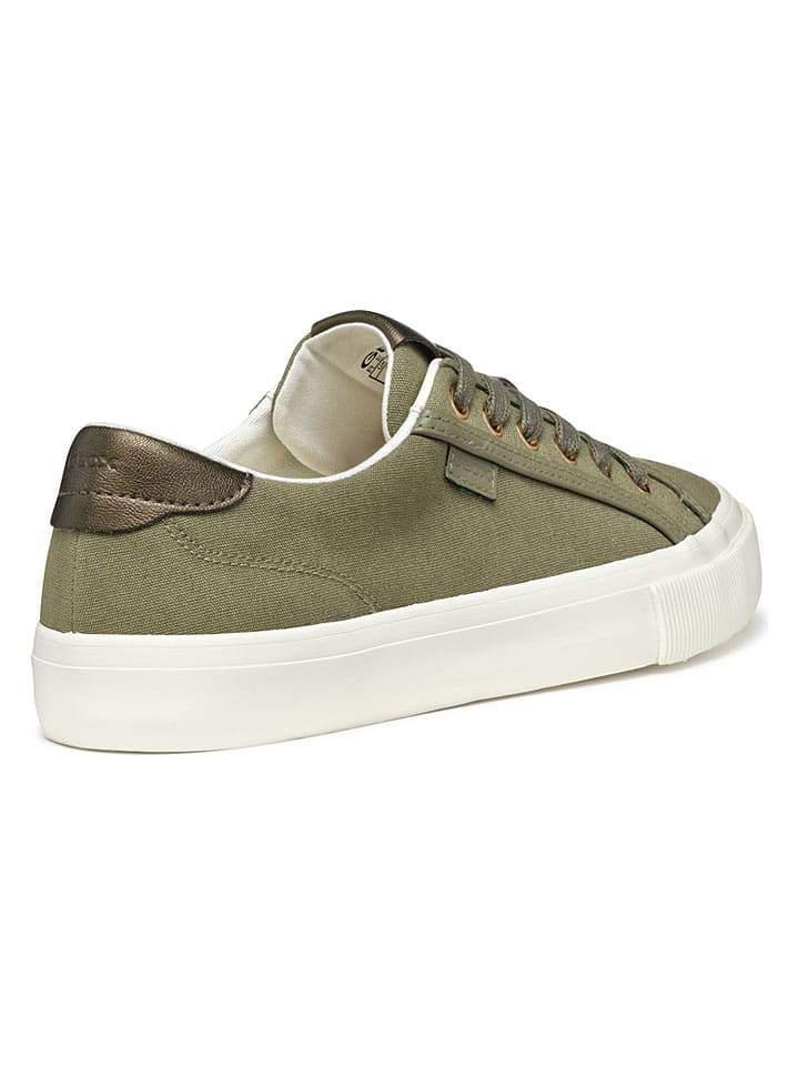 Tenisky Geox Khaki 2025525 Sneakers "Emmeleny" in Khaki - 4