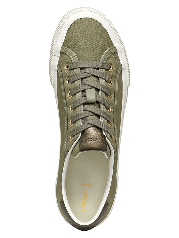 Tenisky Geox Khaki 2025525 Sneakers "Emmeleny" in Khaki - 5