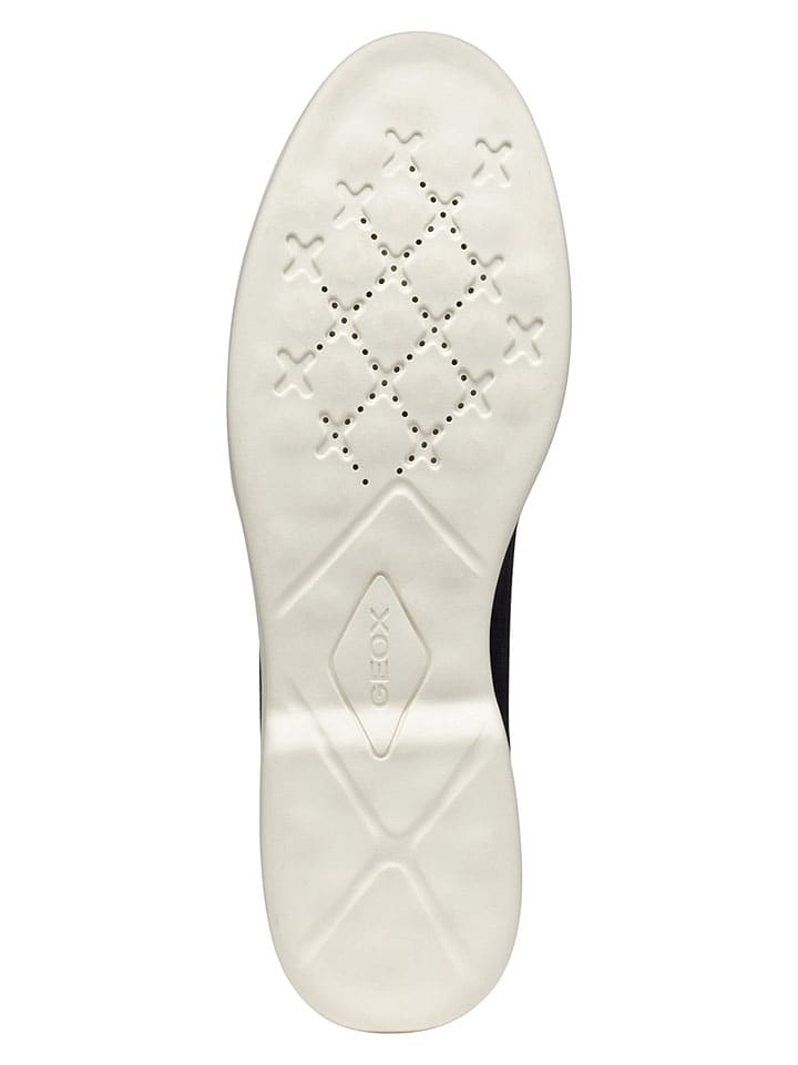 Geox Dunkelblau 742919 Leder-Slipper "Xand 3" in Dunkelblau - 9