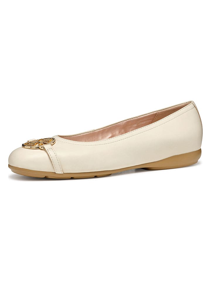 Geox Creme 1340744 Leder-Ballerinas "Annytah" in Creme - 2