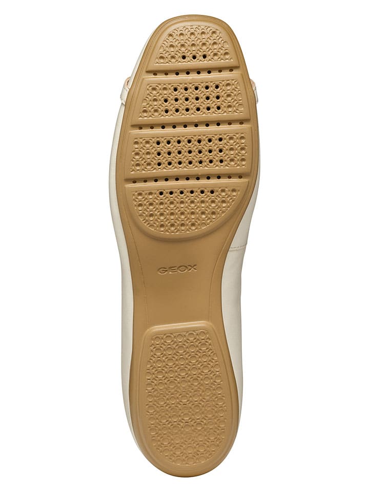 Geox Creme 1340744 Leder-Ballerinas "Annytah" in Creme - 9