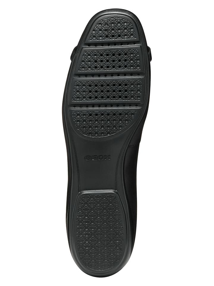 Geox Schwarz 704611 Leder-Ballerinas "Annytah" in Schwarz - 9