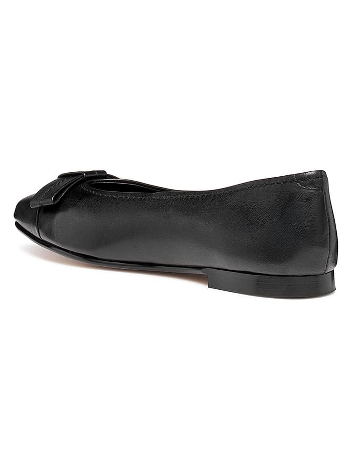 Geox Schwarz 2624535 Leder-Ballerinas "Millianee" in Schwarz - 3