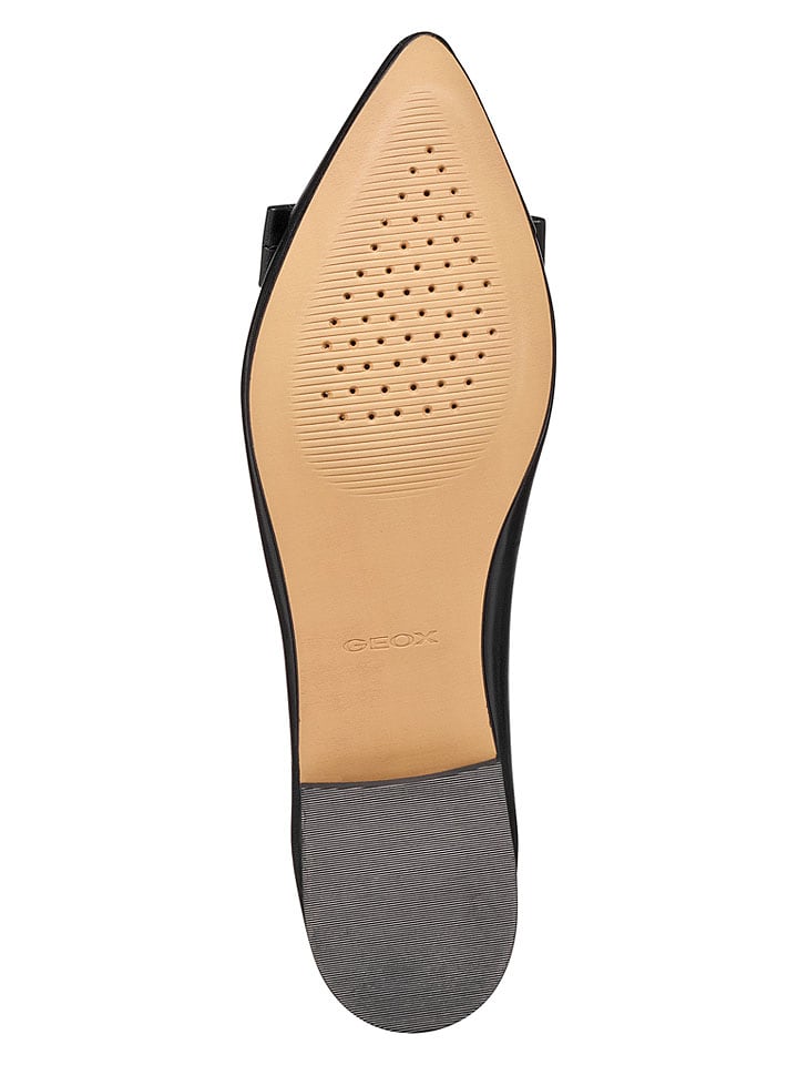 Geox Schwarz 2624535 Leder-Ballerinas "Millianee" in Schwarz - 6