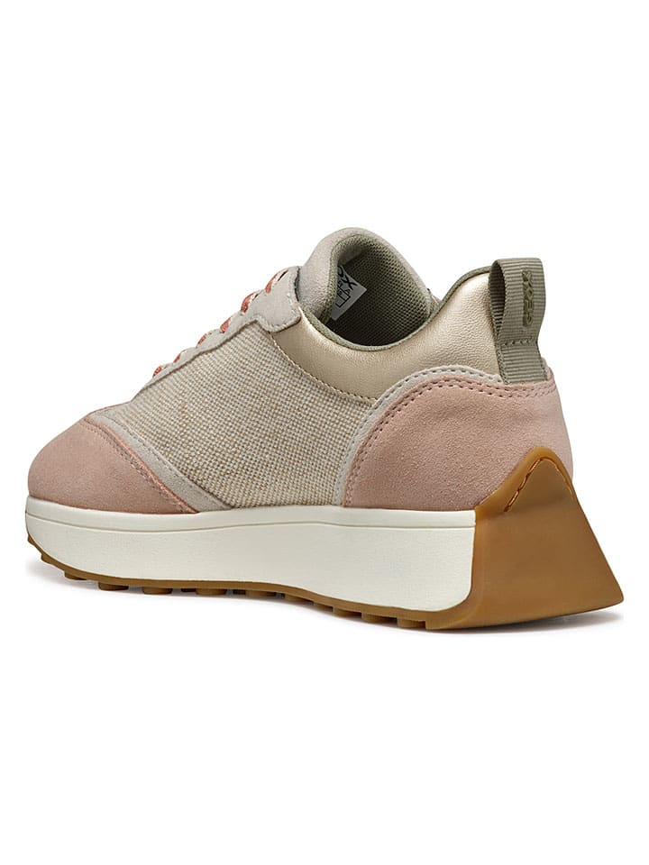 Tenisky Geox Beige 5530857 Sneakers "Amabel" in Beige - 3
