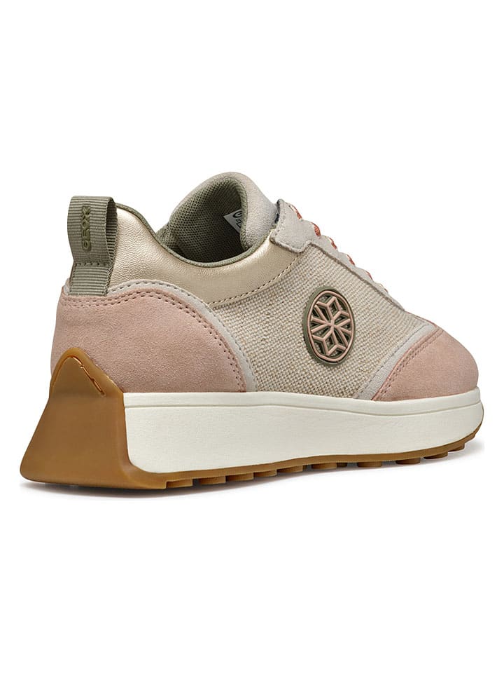 Tenisky Geox Beige 5530857 Sneakers "Amabel" in Beige - 4