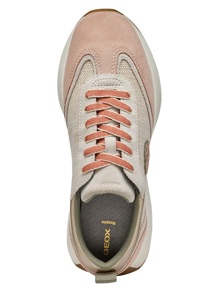 Tenisky Geox Beige 5530857 Sneakers "Amabel" in Beige - 5